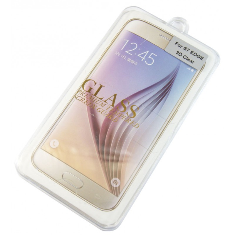 Szkło Hartowane Samsung S7 EDGE transparentne