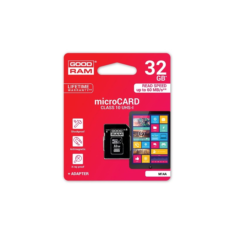 Karta Goodram pamięci micro SD 32GB Class 10