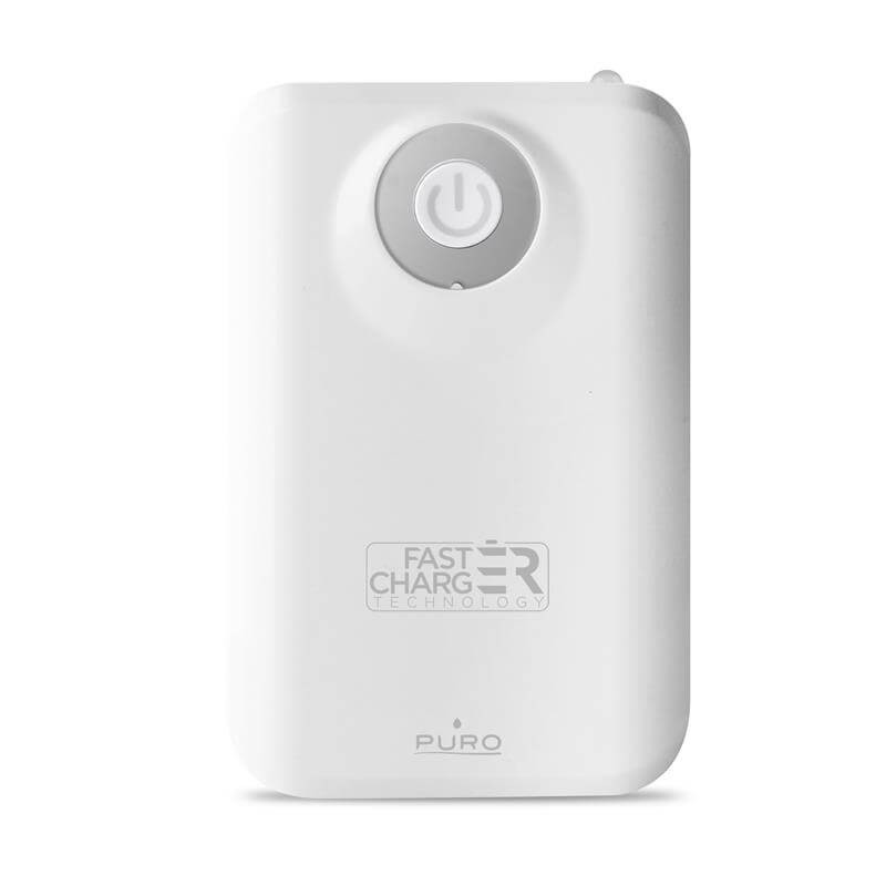 PURO Universal Fast Charger Power Bank 6000 Biały