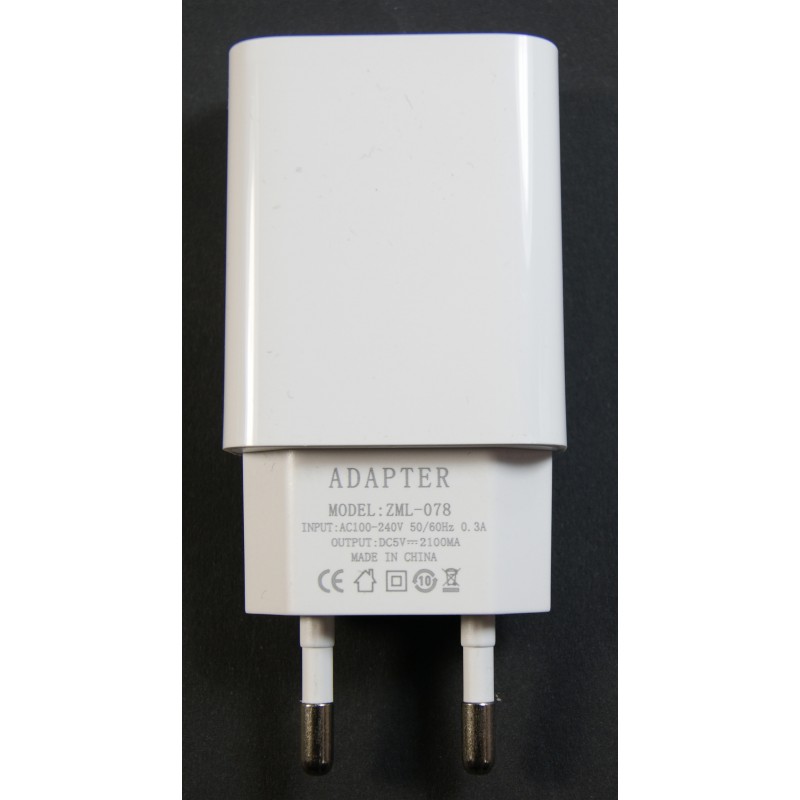 Ładowarka sieciowa USB 2.1 A M106