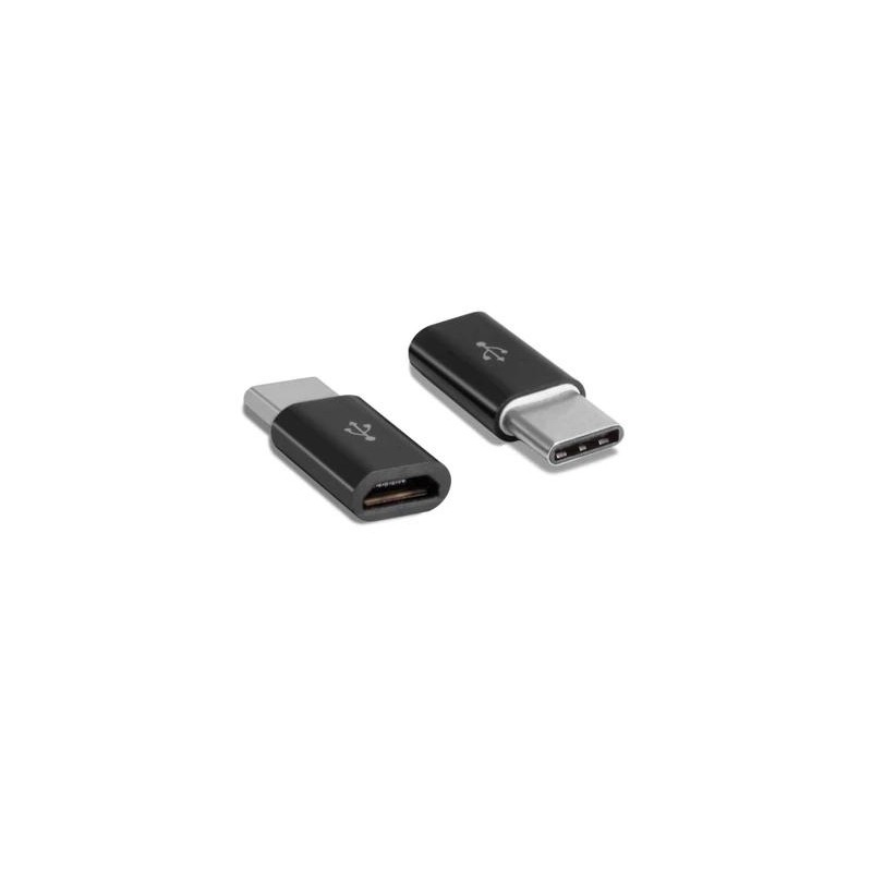 Adapter micro USB na Typu C Czarny