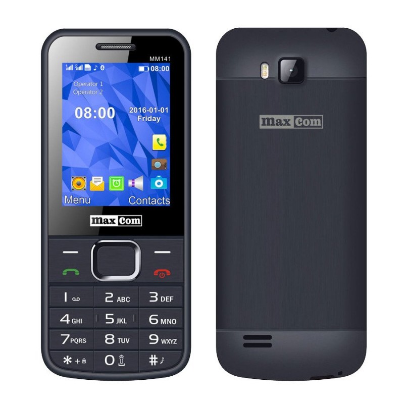 Telefon MAXCOM  MM141 Szary