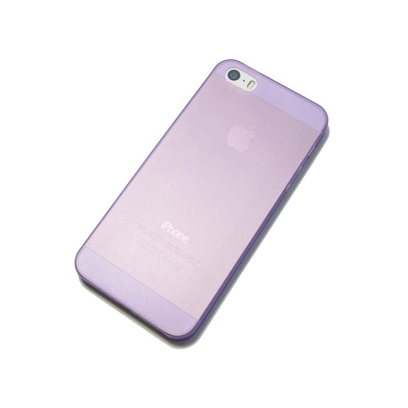 Etui plastikowe iPhone 5 5S fioletowe