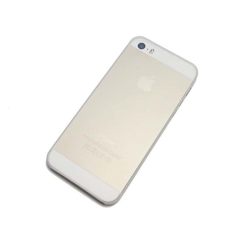 Etui plastikowe iPhone 5 5S mleczne