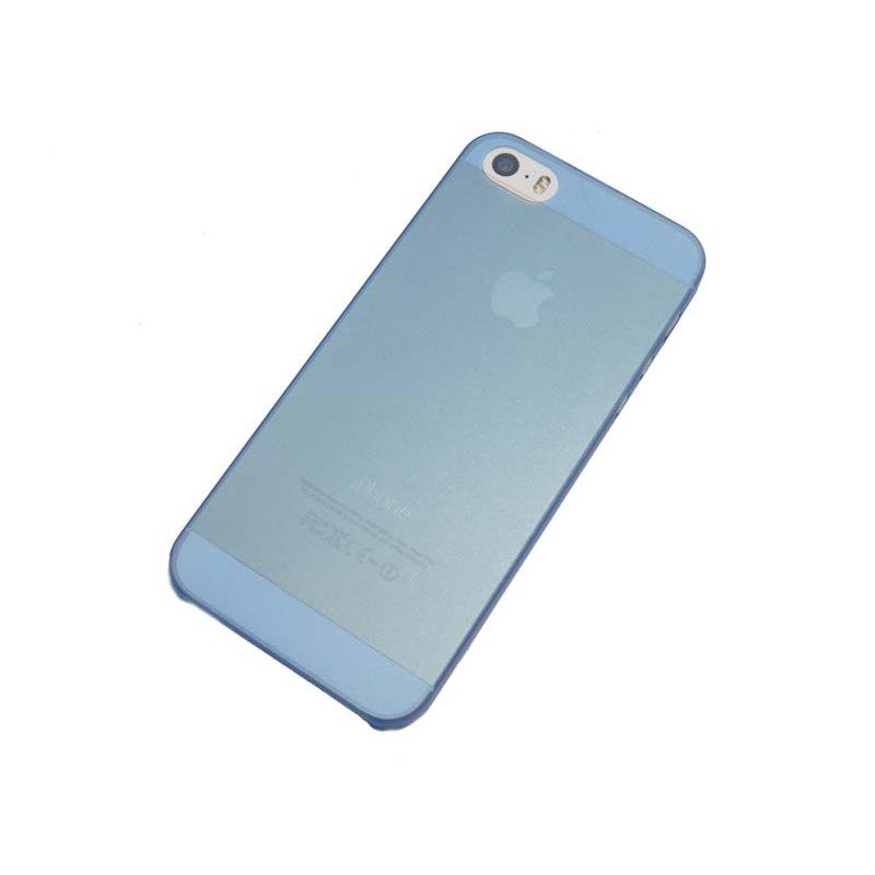 Etui plastikowe iPhone 5 5S niebieskie
