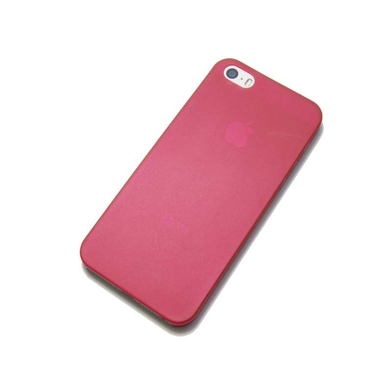 Etui plastikowe iPhone 5 5S czerwone