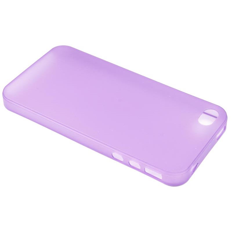 Etui plastikowe iPhone 4 4S fioletowe