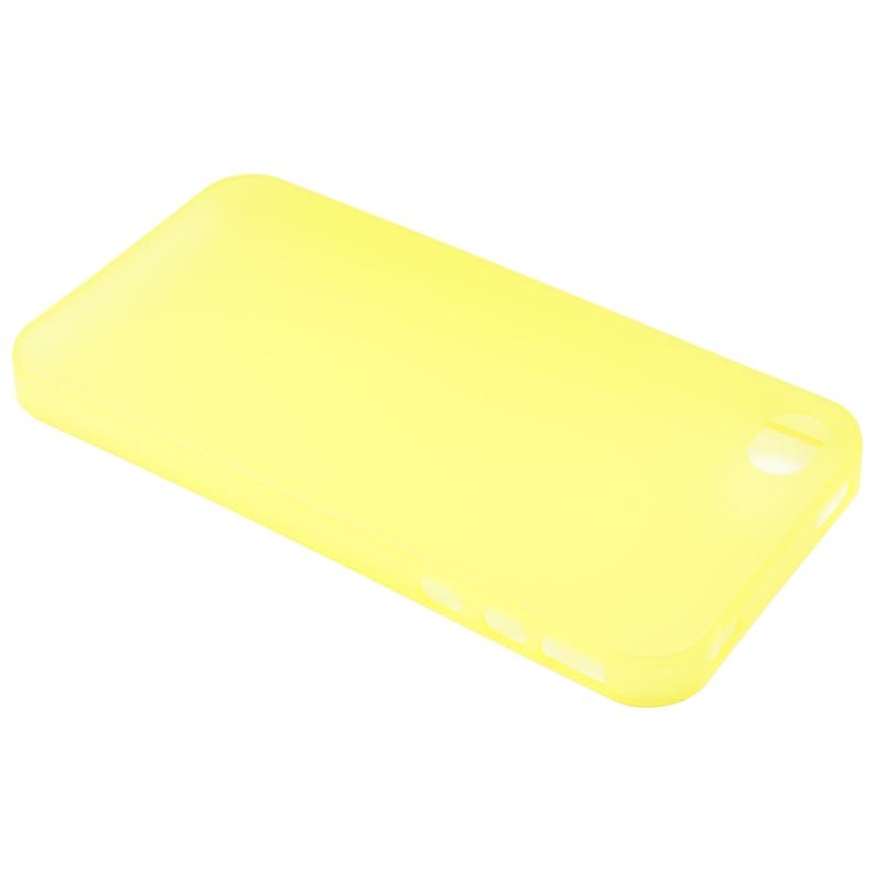 Etui plastikowe iPhone 4 4S żółty