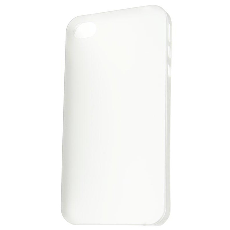 Etui plastikowe iPhone 4 4S mleczny