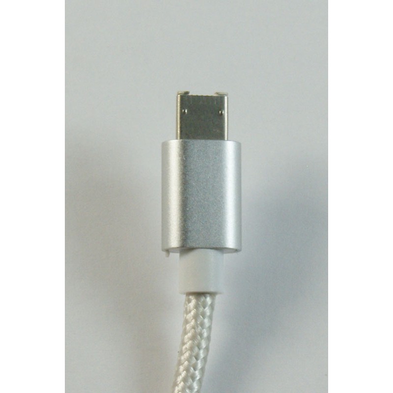 Kabel USB Apple iPhone Lightning / Micro USB Biały