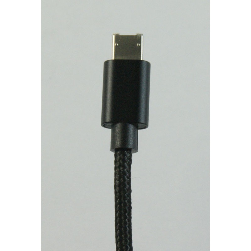 Kabel USB Apple iPhone Lightning / Micro USB Czarn