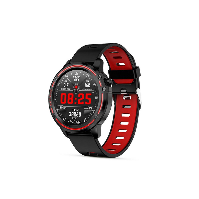Zegarek Sportowy Smartwatch Czarny L8