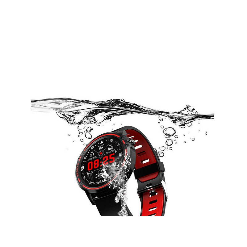 Zegarek Sportowy Smartwatch Czarny L8