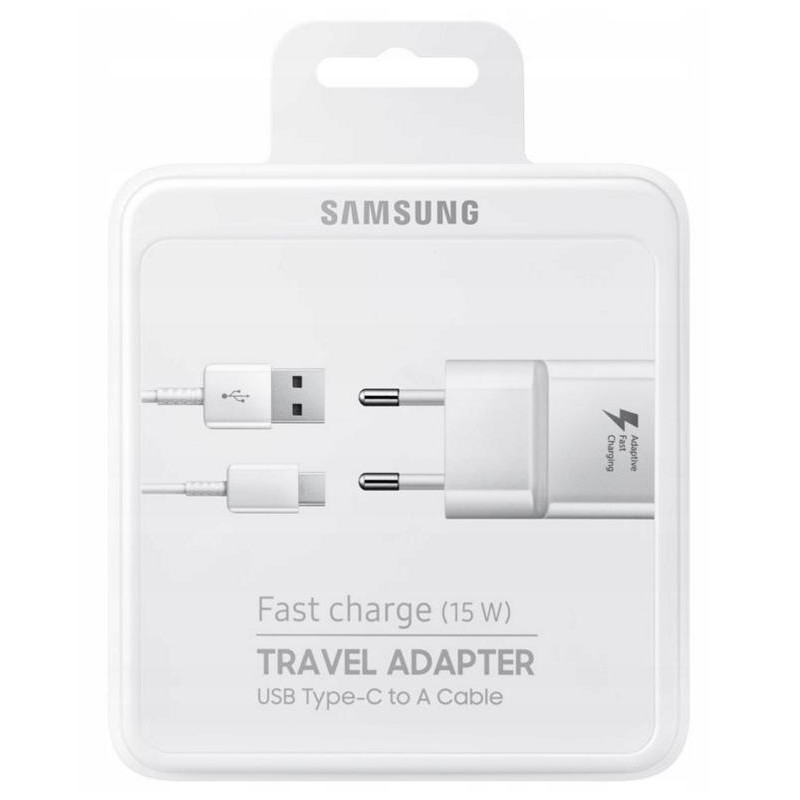 Samsung EP-TA20EWE + USB TYP C 1,2m  FAST BOX