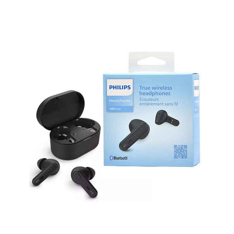 Słuchawki TWS Philips Bluetooth TAT1108BK Czarne